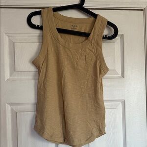Madewell Light Brown Tank Top